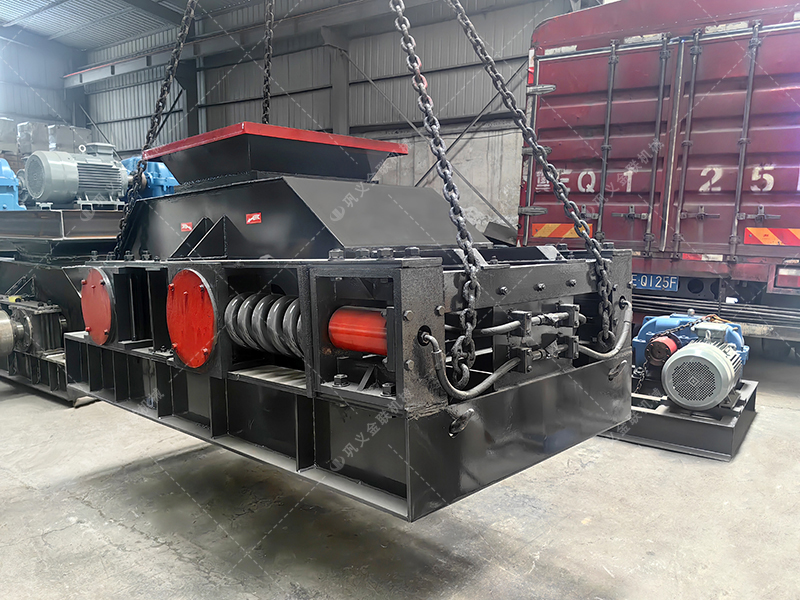 2PG800x600對(duì)輥破碎機(jī)發(fā)貨圖片_發(fā)往廣東連州_破碎石英石 2PG800x600對(duì)輥破碎機(jī)發(fā)貨圖片_發(fā)往廣東連州_破碎石英石